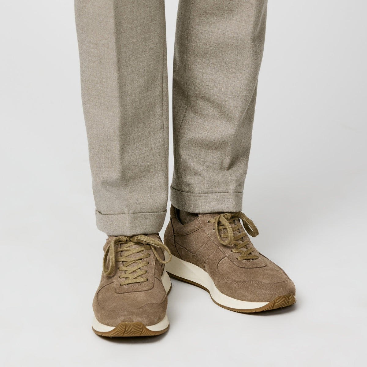 Light Taupe Loro Piana fabric Casual Outfit